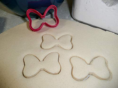 Minnie Mouse And Her Bow Cartoon Character Set Of 2 Special Occasion Cookie Cutters 3D Printed Made In Usa Pr1539 #TOP5