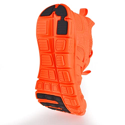 Image of INZCOU Running Shoes Lightweight Tennis Shoes Non Slip Gym Workout Shoes Breathable Mesh Walking Sneakers