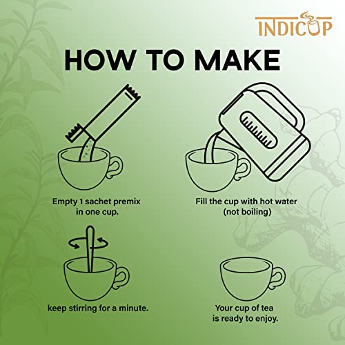 Té de lemongrass con jengibre instantáneo 20 saquitos miniatura 6