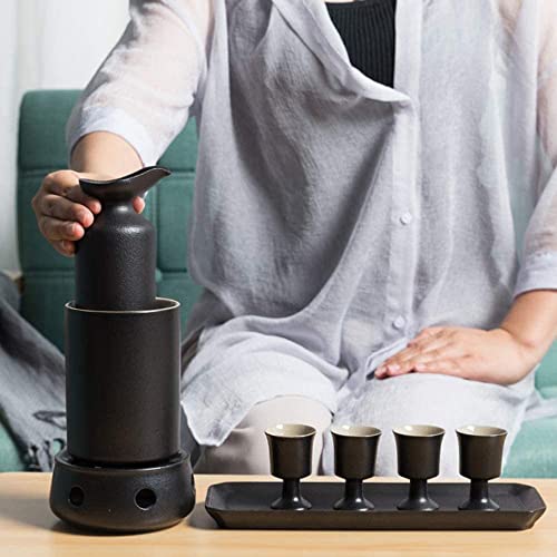 Juego de sake tradicional para cenas japonesas y momentos de té caliente 2