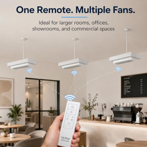 Image of oltao Aeroturbine Bladeless Ceiling Fan
