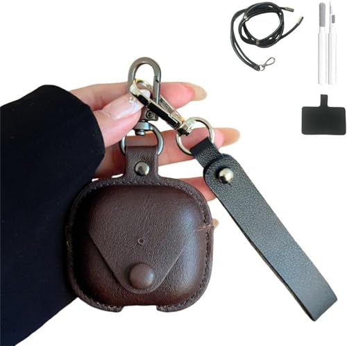 ChouXiLin AirPods 4 �P�[�X (2024) AirPods 4 �Ή� �m�C�Y�L�����Z�����O���f���Ή� �㎿������v �_�[�N�u���E�� �����l�b�N�X�g���b�v�t�� ���s�E����ɕ֗� ���b�N�t���J���r�i �L�[�z���_�[�@�\ �����h�~ �G�A�[�|�b�Y4