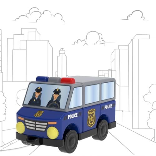 Li'l Wizards Build Your Own Police Van | Build, Stack & Play Educ...