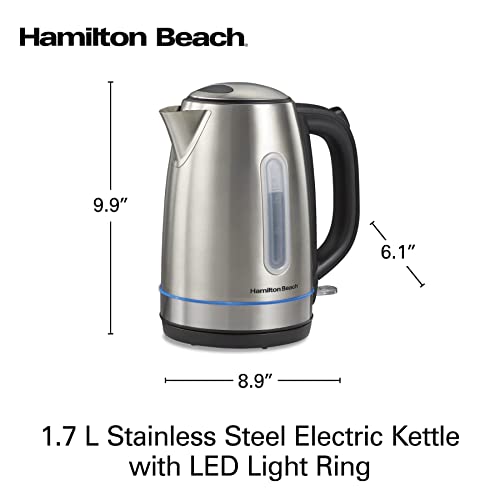 Hamilton Beach 1.7 Liter Electric Tea Kettle, Water Boiler & Heater - image 9