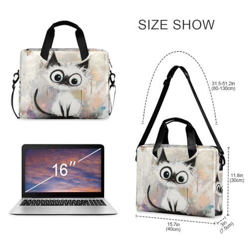 Funda para portátil con asa y correa 15.6 pulgadas miniatura 5