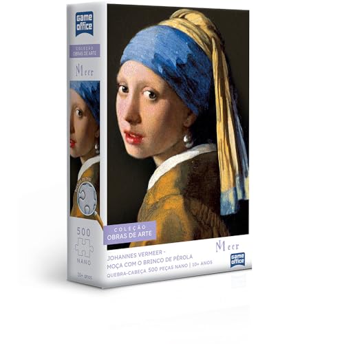 Quebra-cabeça Toyster Moça com Brinco de Pérola - Johannes Vermeer