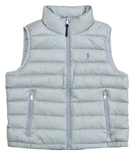 Ralph Lauren - Chaleco Acolchado para Mujer, Color Gris Grau/Grey XL