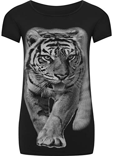 T-shirt da donna elasticizzata, manica corta