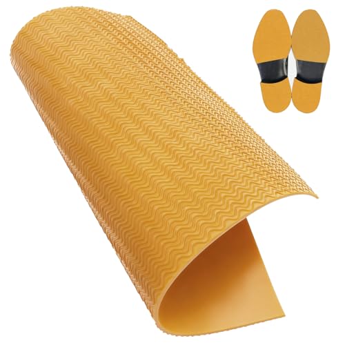 Resistant Sole Sheet Heel Repair Pad Rubber Sole Pad Yellow