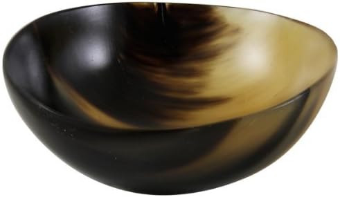 Buffalo Horn 3.5 Inch Palm Shave Bowl shave bowl by Hand Made Shave Bowls