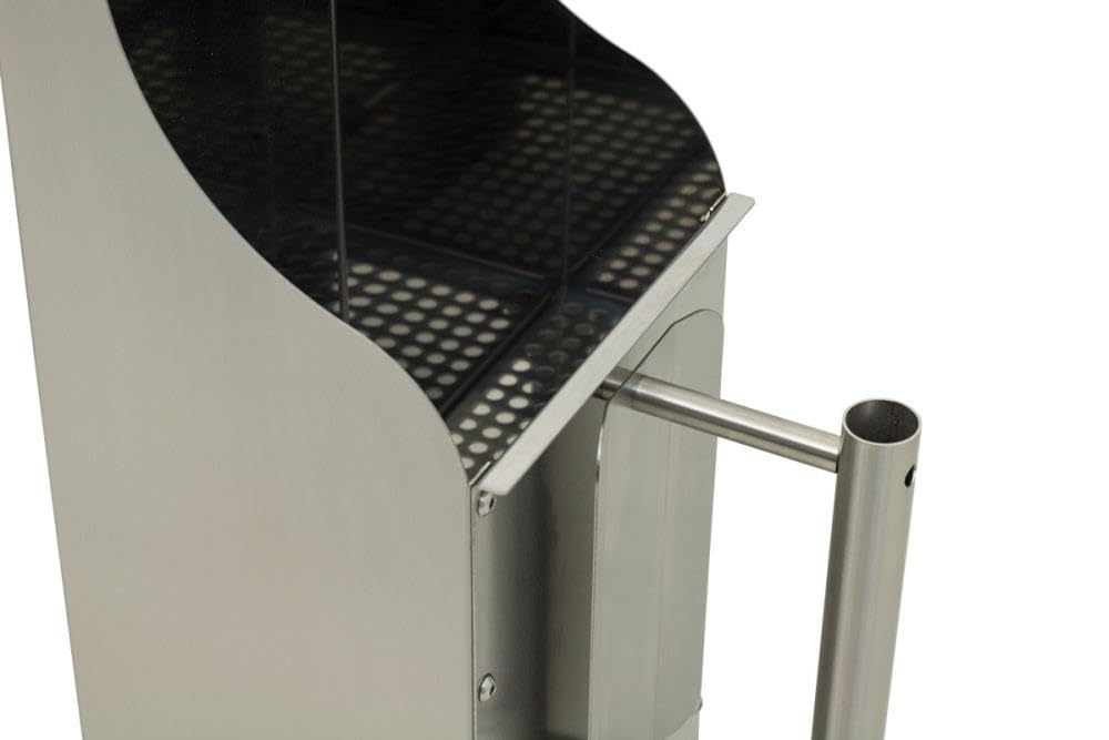 Schickling Edelstahl Anzündkamin - Langlebig - Made in Germany - Direkt vom Hersteller - Kohleanzünder - Füllmenge ca. 2,5kg - Eigengewicht 3,5kg