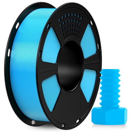 GIANTARM ABS+ Filament 1.75 mm Blue, 3D Printer Filament 1 kg, 1 Spool, Diameter Tolerance +/- 0.02 mm, ABS Water Blue