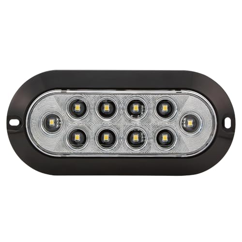 Lámpara Trasera Ovalada LED 6" para Camiones y Vehículos Pesados miniatura 2