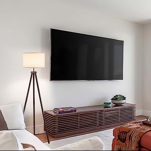 Battery Operated Floor Lamp For Living Room, Modern Battery Powered Cordless Floor Lamp With Remote Control, Dimmable Tripod Floor Lamp For Bedroom, 3 Color Temperature Led Bulb Included #TOP6