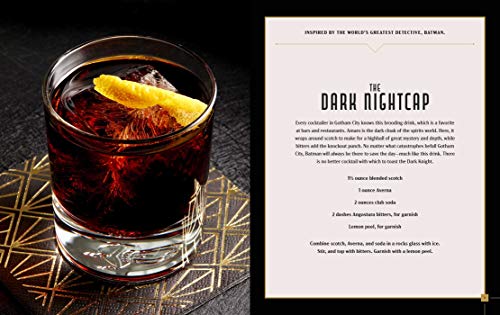 Gotham City Cocktails: The Official Batman Bar Book to Official Handcrafted Drinks From the World of Batman