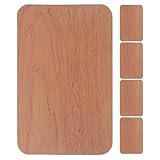 ERINGOGO 5 Stück Zedernholzplatten für Zigarren Humidor Zubehör mit Natürlicher Feuchtigkeitskontrolle und Langsamer Duftabgabe für Büro und Zuhause