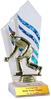 Flames Bocce Ball Trophy