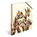 Produktbild HERMA Sammelmappe A4 Giraffe, Kinder Eckspanner-Mappe aus Kunststoff mit Tier Motiv, Gummizug, Innenklappen und Innendruck für Jungen und Mädchen