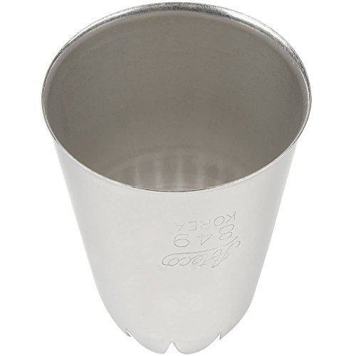 Ateco # 849 - Closed Star Pastry Tip .69'' Opening Diameter- Stainless Steel By Ateco #TOP1
