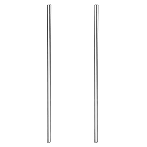 4100 0006 200 Round Shaft Stainless Steel, 5Pcs 6mm, Round Shaft for FTCFRCFirstFLLWRO College Robot Competition, Metal Robot Accessories