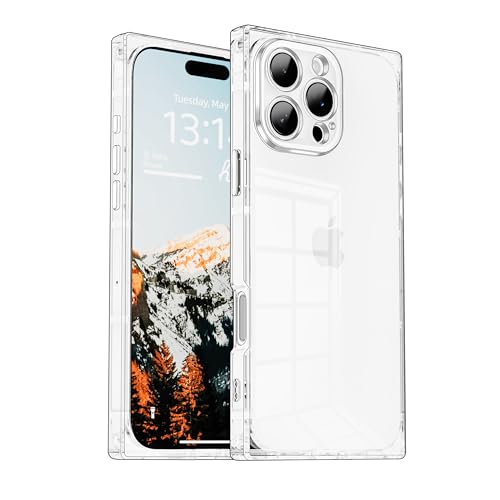 Coque iPhone 14 Pro Max transparente anti-choc pour protéger l'appareil photo