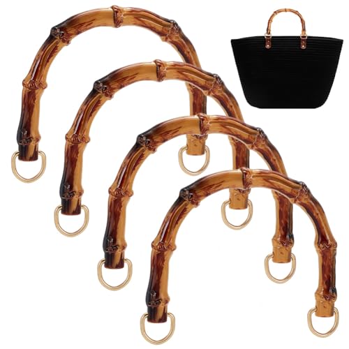 PH PandaHall 4 Pack U-Shaped Handbag Handles Purse...