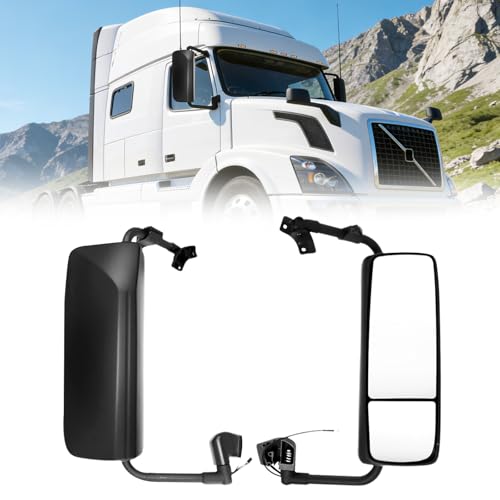 Driver's Side Left Rearview Mirror For 2004-2017 Volvo VNL Heated