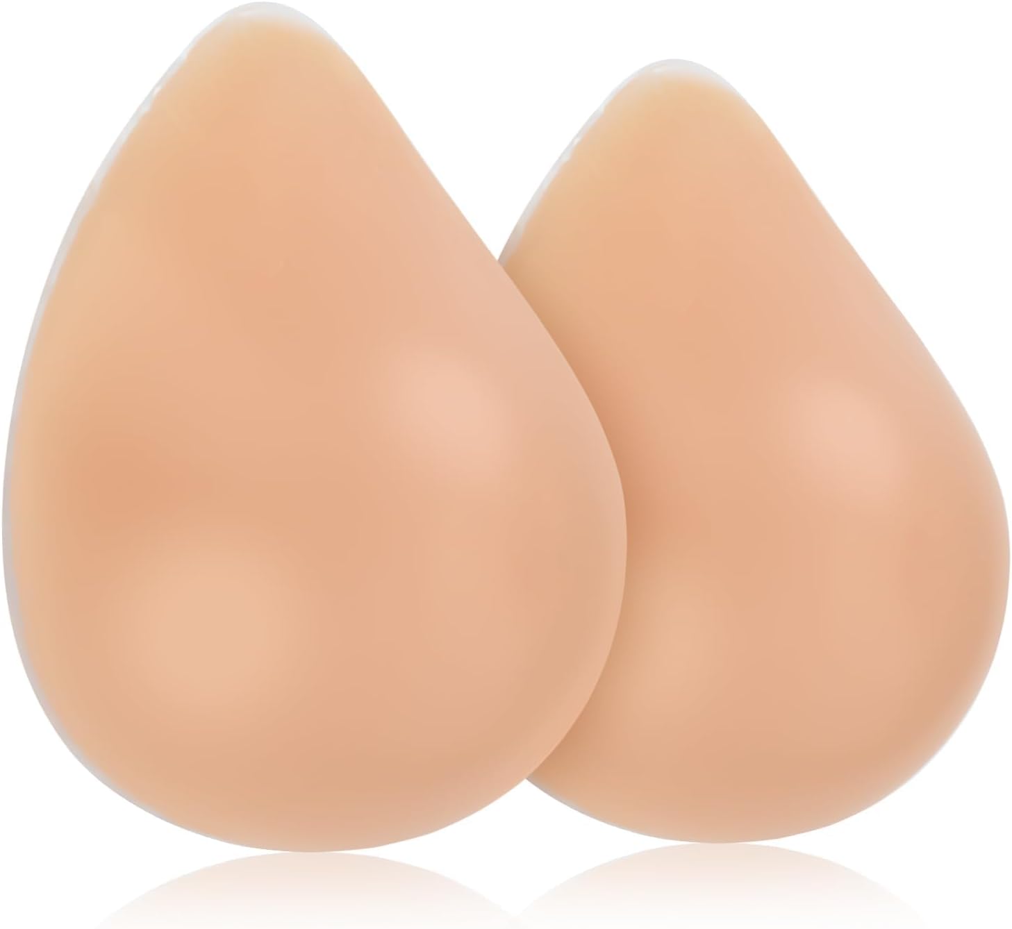 Silicone Breast Forms for Mastectomy, 1 Pairs Fake Boobs Prosthetic Breasts Inserts for Crossdressers-A B C D E Cup