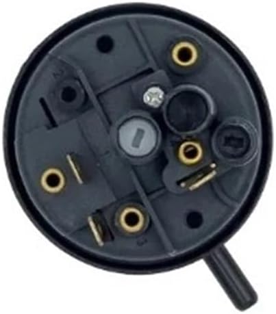 Bottom view of a circular pressure switch component