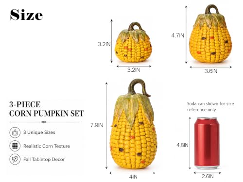 Gleemoria Fall Decorations--3 Pcs - image 3