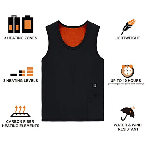 O novo colete de aquecimento elétrico masculino The New Smart Electric aquecimento colete elástico s