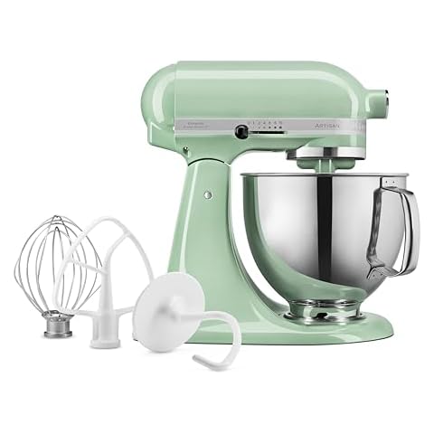 KitchenAid Artisan 4.8L Tilt-Head Mixer in Pistachio Cover