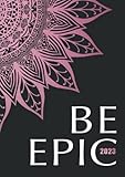 Be Epic: 365 Day Memory Journal - Daily Diary with Lined and Dated Pages, Holidays, and Yearly Calendar (A5)