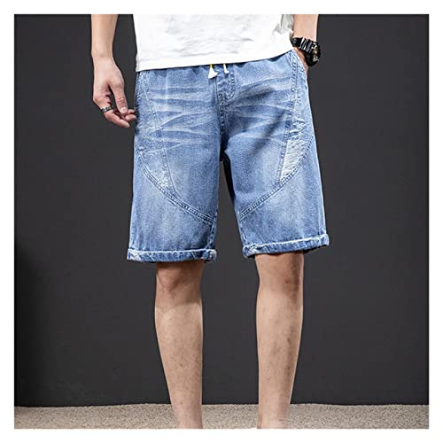 Short en jean homme noir CLSDRZC parfait pour les vacances d'été et sorties décontractées