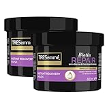 TRESemme Biotin Repair Instant Recovery Hair Mask Rinse-out Hair Treatment with Biotin and Pro-Bond Complex for Visible Repairs of Damaged Hair, 440ml Pack of 2