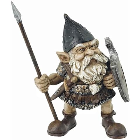 EUROSUN Viking Dwarf Gnome Garden Statue Cover