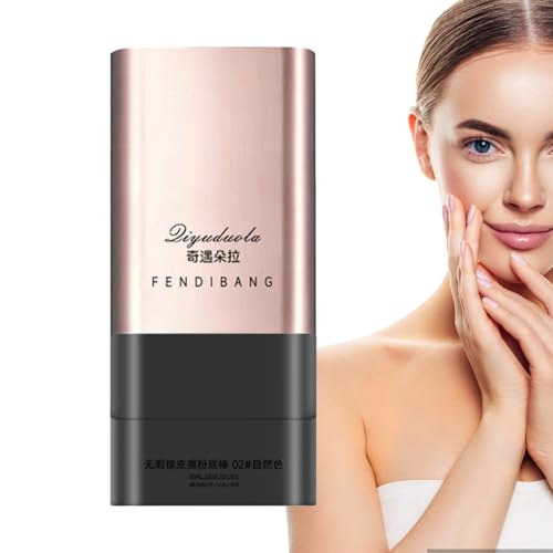 Foundation Stick - Fundación PAN STIK de doble cabeza | Stick de corrector sin desvanecimiento | Corrector de cobertura completa de larga duración para piel madura, palito facial de base