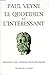 Produktbild Quotidien Et L'Interessant (Le): Entretiens avec Catherine Darbo-Peschanski