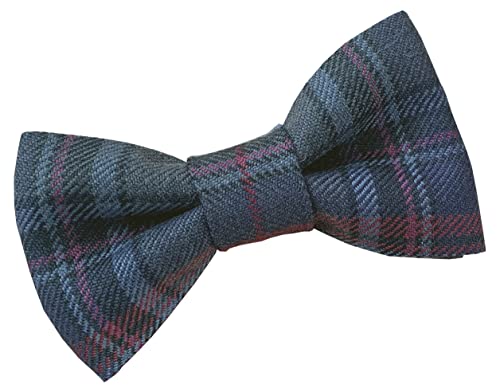 Pajarita 100% lana gris azul marino para hombre, Gris, azul, negro, rojo, Taille unique Cover