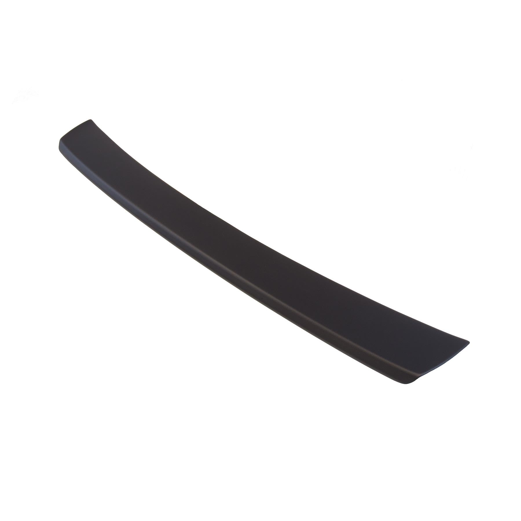Travall Car Trunk Bumper Protector Compatible with Volkswagen Passat Estate (2014-2019) - Vehicle-Specific Black Smooth Plastic Moulded Rear Bumper Protector