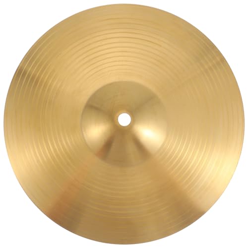 HEMOTON 10 Inch Brass Hi-hat Cymbals Set Perfect for Drum Sets Beginners Professionals