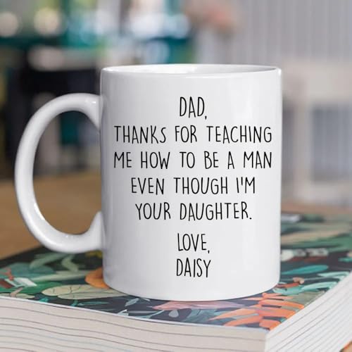 Taza personalizada para papá de cerámica 11 oz miniatura 2