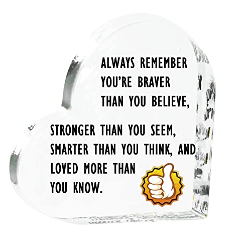 Auch Motivationa Gift, Inspirational Present For Girl Boy Women Men, You Are Awesome Card, You Are Braver Than You Believe #TOP4