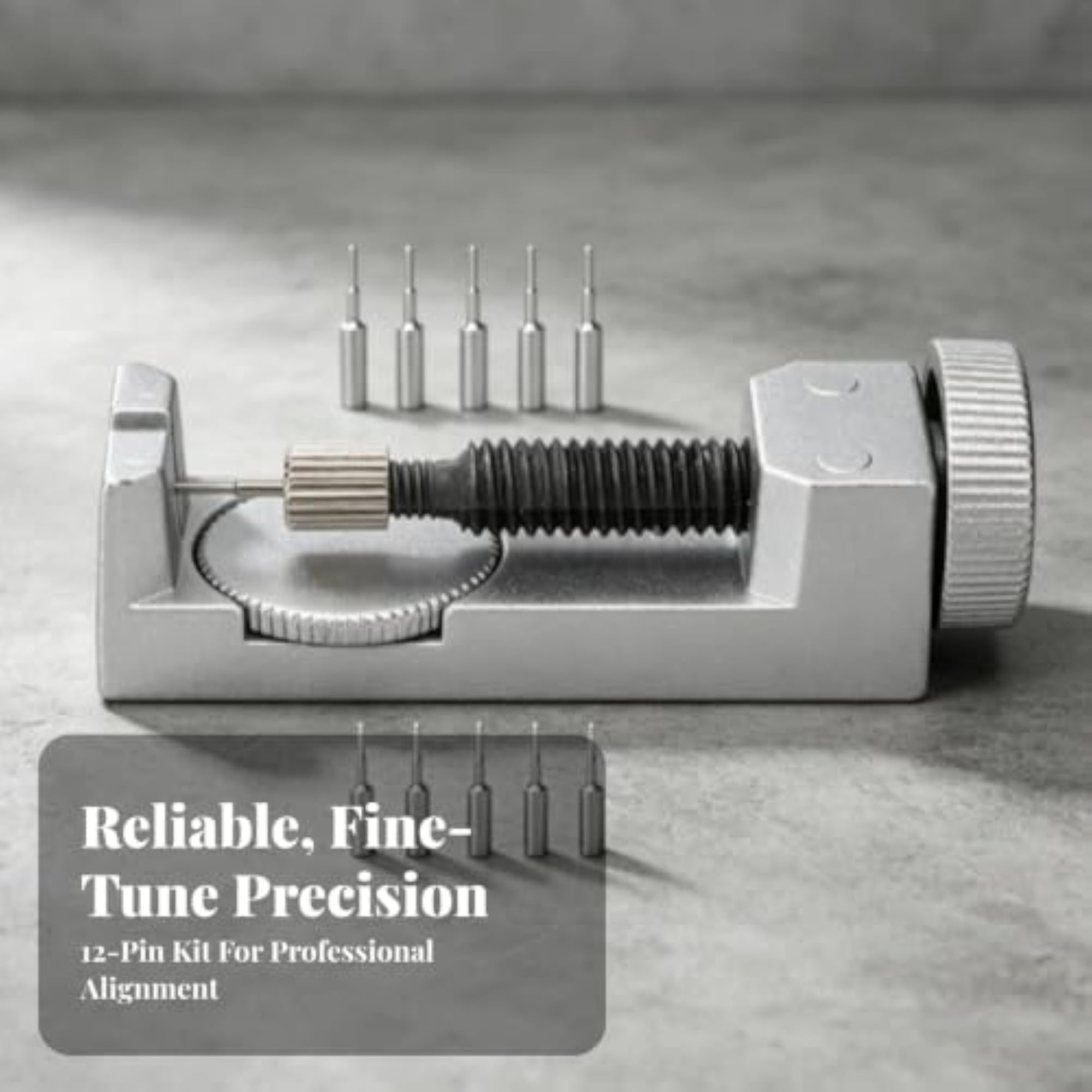 Convenient Watch Band Link Remover with Replacement Pins
