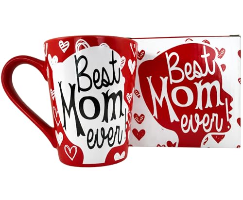 KINREX Best Mom Ever Red Mug