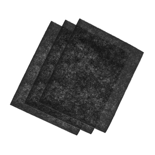 LOORGVEL 3 Piezas Filtros de Activado Ajustables para Compost de Cocina Pack de Unidades para Eliminar Olores Cubos y Acuarios Almohadillas de Filtro de Alta Absorción