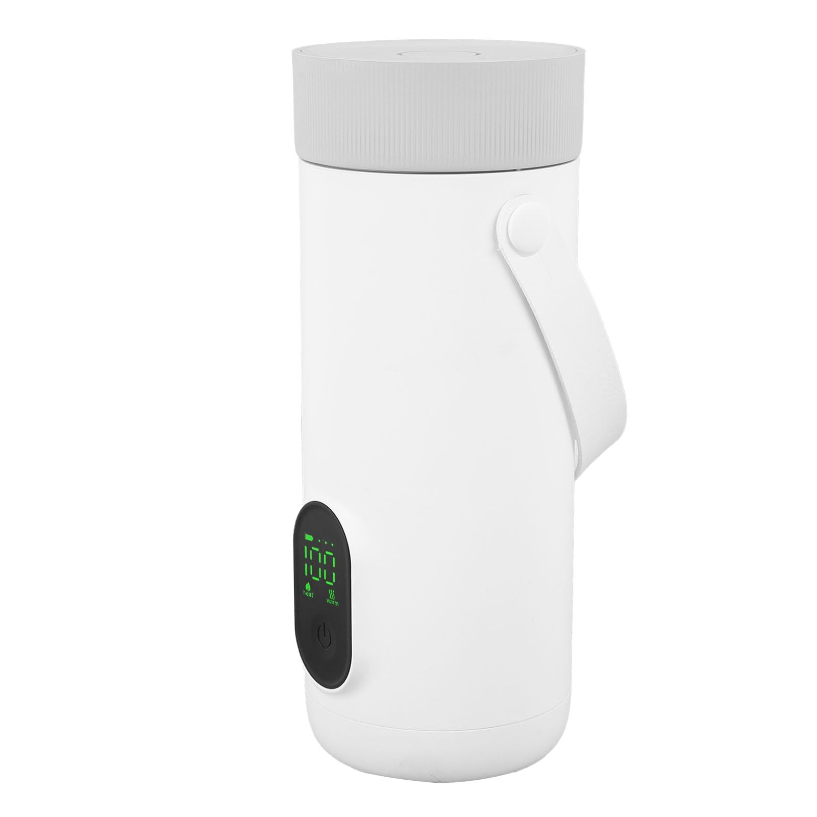 Bouilloire de voyage 350 ml - Portable - Petite bouilloire à thé et café - Chauffage - Rechargeable par USB - Pour voiture, extérieur, camping (prise européenne)