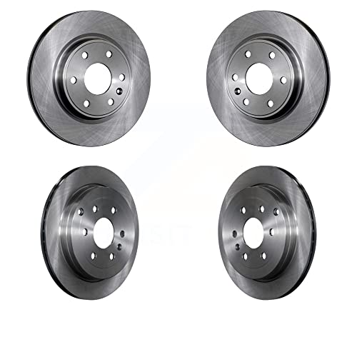 Front Rear Disc Brake Rotors Kit For Chevrolet Traverse GMC Acadia Buick Enclave Saturn Outlook Limited K8-101034
