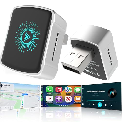 Adaptateur CarPlay sans fil pour libérer votre tableau de bord au quotidien