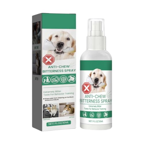 ECVGHD Bitter Tastes - Aerosoles antimasticables para mascotas, fuertes disuasivos para plantas